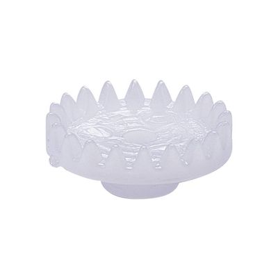 30Pcs Worm Gears, Bettomshin 11x2x4.7mm/0.43x0.08x0.19"(ODxIDxT) C202A 0.5Modulus Plastic Gear, White High Rotating Speed Wide Uses for Pulley Belt Shaft Robot RC Motor Worm Crown Hand DIY Car Kit