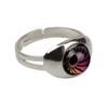 swqfzki Mood Rings 2Pcs Eyes Changing Color Emotion Feeling Finger Ring with Box for Women view 3