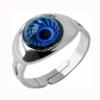 swqfzki Mood Rings 2Pcs Eyes Changing Color Emotion Feeling Finger Ring with Box for Women view 4