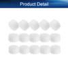 50Pcs Worm Gears, Bettomshin 9x2x5mm/0.35x0.08x0.2"(ODxIDxT)162A 0.5Modulus Plastic Gear, White High Rotating Speed Wide Uses for Pulley Belt RC Motor Hand DIY Car Kit view 4