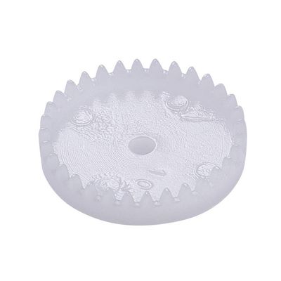 Bettomshin 20Pcs Plastic Gear C322A 0.5 Modulus Pulley Belt Shaft Robot RC Motor Hand DIY Mechanical Parts Kit White