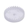 Bettomshin 20Pcs Plastic Gear C322A 0.5 Modulus Pulley Belt Shaft Robot RC Motor Hand DIY Mechanical Parts Kit White view 1