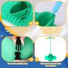Christoy Pogo Jumper with Handle and Ball Pump, High Jump Toy Bounce Jump Trick Board Pogo Bouncing Ball Safe and Fun Pogo Stick for Kids Boys Girls and Adults (Green) view 3
