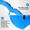 Christoy Pogo Jumper with Handle and Ball Pump, High Jump Toy Bounce Jump Trick Board Pogo Bouncing Ball Safe and Fun Pogo Stick for Kids Boys Girls and Adults (Blue) view 4