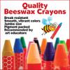 Faber-Castell World Colors Beeswax Crayons | 12 Blendable Skin Tone Colors | Screen-Free Coloring that Builds Color Skills | Easy-Grip, Non-Toxic for Preschoolers (Ages 3+) view 4