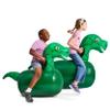 Hearthsong Hop N Go Inflatable Dino Riding Bouncy Hopping Toys for Kids Ages 5+ - Ride On Bouncer Animal Hopper Jumping Toys for Outdoor Games view 1