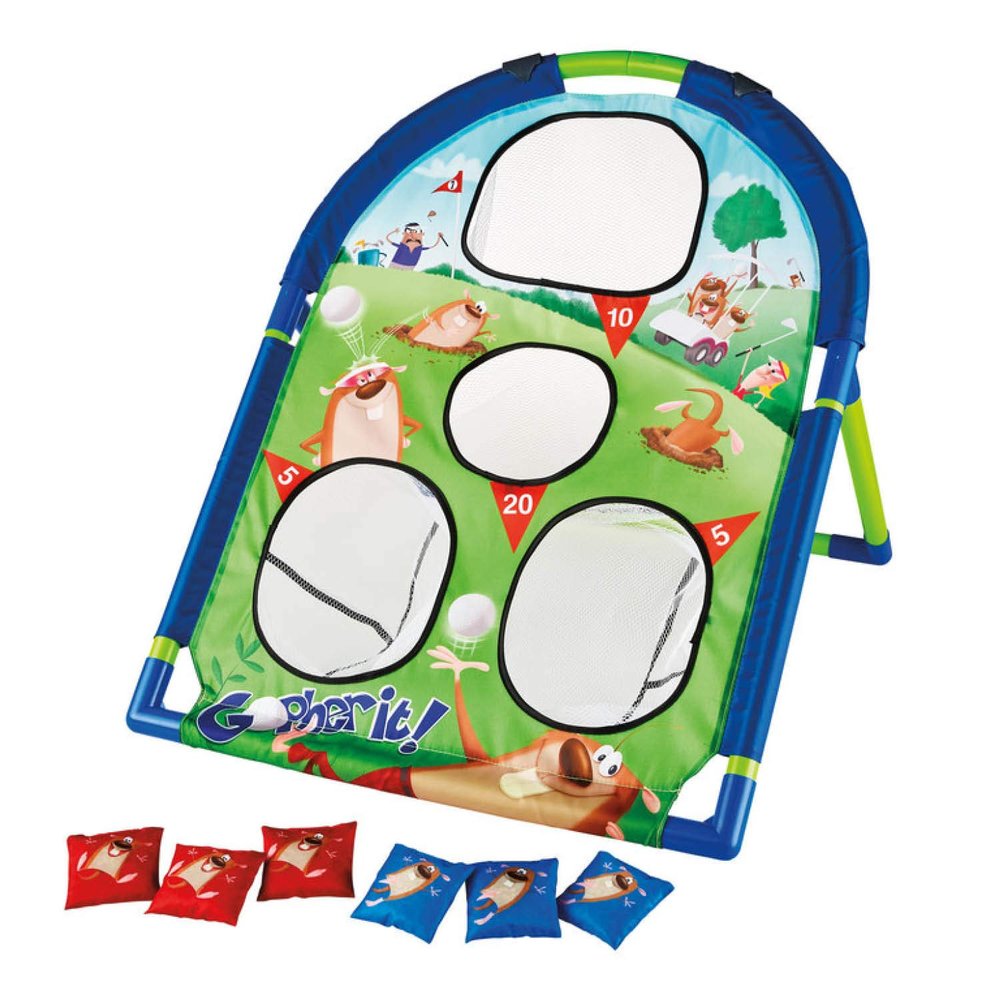 Kidoozie Gopher It Bag Toss, Indoor or Outdoor Toy, for Children Ages 3 and up