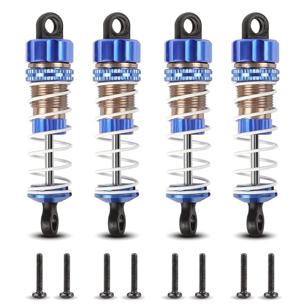 HAIBOXING 1/18 Aluminum Capped Oil Filled Shocks, RC Accessories Upgraded Spare Parts Apply for HAIBOXING 18858&18859&18868 RC car (M1882)