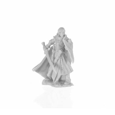 Alandin Elf Paladin Miniature 25mm Heroic Scale Figure Dark Heaven Bones Reaper Miniatures