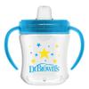 Dr. Brown's Milestones Soft Spout Sippy Cup with Handles, BPA-Free, Blue Star view 1