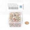 Circus Festive Dice with Black Pips 12mm (1/2in) D6 Pack of 50 Wondertrail view 1