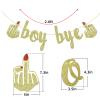 Boy Bye Party Banner, Divorce Party Decorations for Women, Break Up Party Decorations, Pre-strung view 2