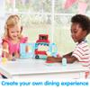 Kidoozie Cruisin Cuisine Playset, 7 Piece Lights and Sounds Food Truck, Imaginative Figure Play, for Children 18 Months and Up, Multi view 3