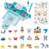 Aquabeads Design Factory Complete Arts & Crafts Bead Kit for Children - Over 1,500 Beads and Deluxe Bead Storage case view 1