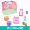 Gabbys Dollhouse, Sweet Dreams Bedroom with Pillow Cat Figure and 3 Accessories, 3 Furniture and 2 Deliveries, Kids Toys for Ages 3 and up view 3