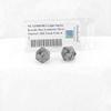 Light Smoke Borealis Dice Luminary with Silver Numbers D20 Aprox 16mm (5/8in) Pack of 2 Wondertrail view 1
