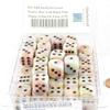 Circus Festive Dice with Black Pips 16mm (5/8in) D6 Pack of 50 Wondertrail view 1