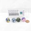 Navy Dice Assorted Colors with Pips 16mm (5/8in) D6 Pack of 4 Wondertrail view 2