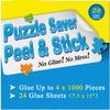 20 Puzzle Saver Sheets, No Mess Glue Done in Seconds view 2