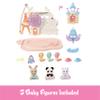 Calico Critters Baby Amusement Park, Dollhouse Playset with 3 Figures Included view 2