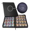 TopDeck 1000 Card Binder - TCG Portfolio - 16 Pocket Card Binder - Ringless Binder Compatible with Pokemon Cards, Yu-Gi-Oh, Magic the Gathering, and More - Side Load Sleeves - Cards Album (Black) view 1