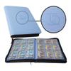 TopDeck 500 Card Ringless Zip Binder Pro - 9-Pocket Pages Side Load Sleeve TCG Storage Portfolio, Compatible with Pokemon, Yu-Gi-Oh, One Piece, MTG, Comic Trading Collectible Cards - Blue view 1