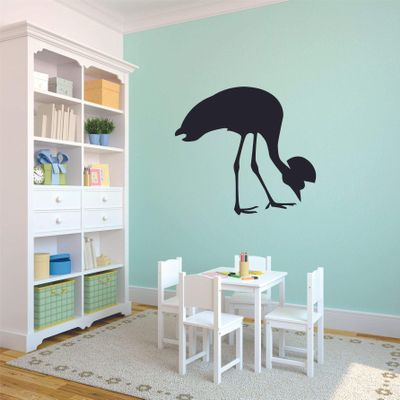 Long Neck Dragon Silhouette Drawing Design Cute Decoration Vinyl Wall Art Wall Sticker Wall Decal Design Home Wall Room Dcor for Kids Room Boys Nursery Infant Toddler Room Design (10x10 inch)