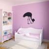 Long Neck Dragon Silhouette Drawing Design Cute Decoration Vinyl Wall Art Wall Sticker Wall Decal Design Home Wall Room Dcor for Kids Room Boys Nursery Infant Toddler Room Design (10x10 inch) view 2