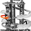 Replacement Parts for Hot-Wheels City Ultimate Garage GJL14 - Die-Cast Cars Playset ~ Replacement Track Part #3 - Orange Curve view 2