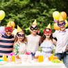 35 Packs Party Favors Masks for Kid, Cosplay Masks for Birthday, Hero Party Mask Children Masquerade Cosplay Eye Mask view 2