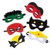 35 Packs Party Favors Masks for Kid, Cosplay Masks for Birthday, Hero Party Mask Children Masquerade Cosplay Eye Mask view 4