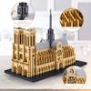 Notre Dame De Paris World Famous Micro Building Blocks Collection Model Architecture Sets for Adults 7380 PCS, Ideas DIY Mini Bricks Kit present for Ages 14+ view 2