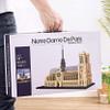 Notre Dame De Paris World Famous Micro Building Blocks Collection Model Architecture Sets for Adults 7380 PCS, Ideas DIY Mini Bricks Kit present for Ages 14+ view 4