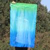 Winged Sirenny 32" Flowy Spinning Silk Flag Poi, Church Praise Prophetic Worship Adoration Dance Banner, Dance Poi Streamer, Beginners Practice Play Silk (Adventure) view 2