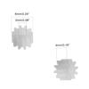 20Pcs Worm Gears, Bettomshin 6x2x4mm/0.24x0.08x0.16"(ODxIDxT)102A 0.5Modulus Plastic Gear, White High Rotating Speed Wide Uses for Pulley Belt RC Motor Hand DIY Car Kit view 2