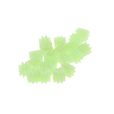 20Pcs Plastic Gear 8 Teeth 081.5A 0.5 Modulus Reduction Gear Plastic Worm Gears, Bettomshin 4.6mm OD 1.5mm Hole Dia Pulley Belt Shaft for RC Car Robot Motor DIY Mechanical Parts Kit