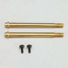 Yokomo YZ-2DTM3/CAL3 X30 Short Rear Shock Shafts (2) (Titanium Coated) YOKS4-S2MT view 1
