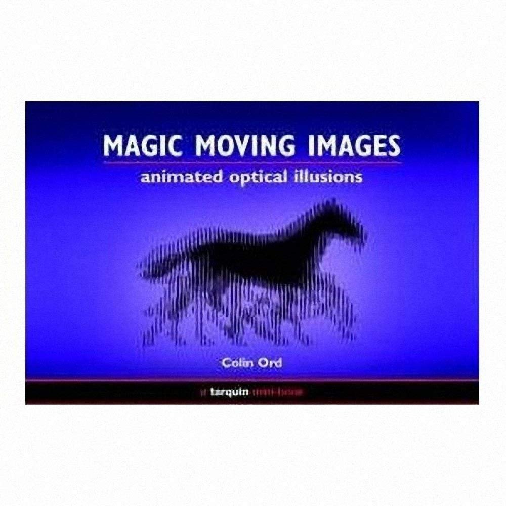 Animated Optical Illusion - Magic Moving Images Magic Tricks , Party Tricks, Amazing Tricks , Magic Kit,Close Up Magic