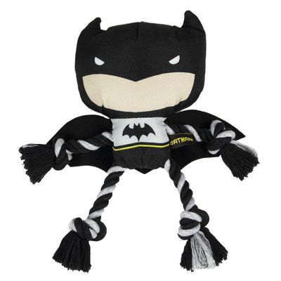 Cerd - for Fan Pets | Dental Rope Plush Batman - Official Licensed by DC Comics