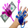 Fun A Ton Giant Sticky Hands for Kids (1 Unit Assorted)  Stretchy Sticky Fidget Toys, Bulk Goodie Bag Stuffers, Sticky Hands Party Favors & Classroom Treasure Box Prizes. 414-1B view 4