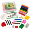 Kids First Math: Number Rods Math Kit w/Activity Cards | Develop Skills in Counting, Sorting, Sequencing, Graphing, Measuring & More | Visual Hands-on Math for at-Home or Classroom Learning, Ages 3+ view 1
