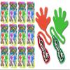 JA-RU Bulk Sticky Hands for Kids (12 Pack; 24 Sticky Hands) Stretchy Slap Hands Sticky Toy | Bulk Party Favors, Goodie Bags Stuffers for Teens, & Middle School Prizes. 315-2s view 1