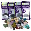 WireJewelry Madagascar Rock Tumbler Refill Kit - 3 Lbs. of Madagascar Stone Mix and 2 Batches of 4 Step Abrasive Grit and Polish view 1