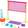 Barbie Loves The Ocean Beach-Themed Playset, with Volleyball Net & Accessories, Made from Recycled Plastics, Gift for 3 to 7 Year Olds view 1