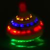 Toyvian Music Spinning Top Toy Light Up LED Spin Toys Flashing Spinner Gyroscopes Toy for Easter Birthday School Party Toy Favor view 2