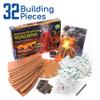 Thames & Kosmos Massive Erupting Volcano STEM Kit | DIY Giant Volcano Model, 1-Foot Tall | Includes Materials for Multiple Eruptions | Explore Volcanoes, Geology, Earth Science | Science Fair Project view 3