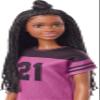 Barbie: Big City, Big Dreams Brooklyn Roberts Doll (11.5-in, Brunette with Braids) & Music Studio Playset with Keyboard & Accessories, Gift for 3 to 7 Year Olds view 4
