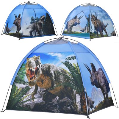Ai-Uchoice Dinosaur Kids Play Tent, Dinosuar Toys for Kids Indoor and Outdoor Fun Pop Up Playhouse Tent, A Gift Tent for Boys & Girls