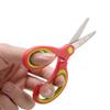 Left-handed Kids Scissors by Galadim (Pack of 5, Rounded-tip, 5.2-Inch) - Lefty Soft Touch Blunt School Student Scissors Shears GD-018-J view 3
