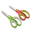 Left-handed Kids Scissors by Galadim (Pack of 5, Rounded-tip, 5.2-Inch) - Lefty Soft Touch Blunt School Student Scissors Shears GD-018-J view 4